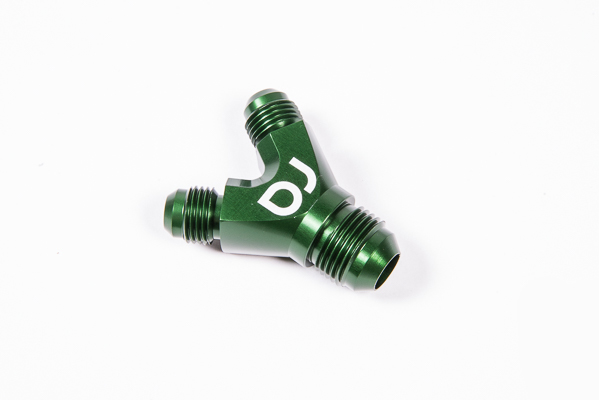 Radium Engineering — Radium Engineering Dual 6AN to 8AN Y-Adapter Block Fitting - view 5